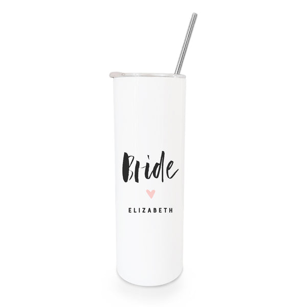 The Cotton and Canvas Co. Bride Personalized Wedding Tumbler