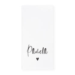 Personalized Name Kitchen Tea Towel - The Cotton and Canvas Co.