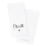 Personalized Name Kitchen Tea Towel - The Cotton and Canvas Co.