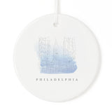 Philadelphia Christmas Ornament - The Cotton and Canvas Co.