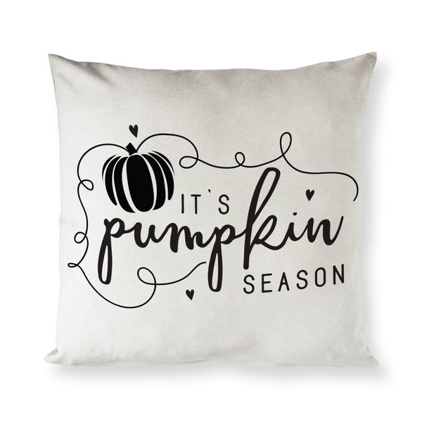 The Cotton and Canvas Co. Its Pumpkin Season! Pillow Cover