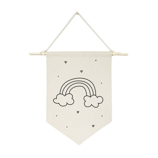 Rainbow Hanging Wall Banner - The Cotton and Canvas Co.
