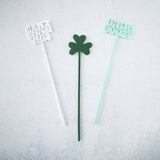 St. Patrick's Day Drink Stirrers, Pack of 12