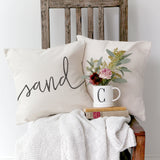 Sand Pillow Cover - The Cotton and Canvas Co.