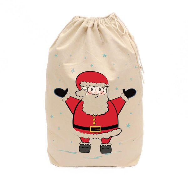 The Cotton and Canvas Co. Santa Claus Christmas Santa Sack