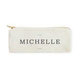 Personalized Modern Name Pencil Case and Travel Pouch - The Cotton and Canvas Co.