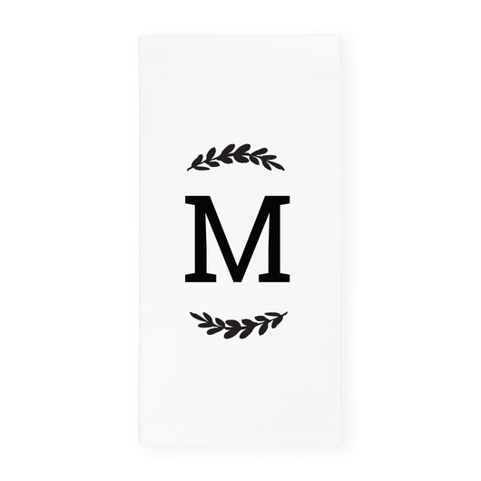 Personalized Single Monogram Tea Towel - The Cotton and Canvas Co.