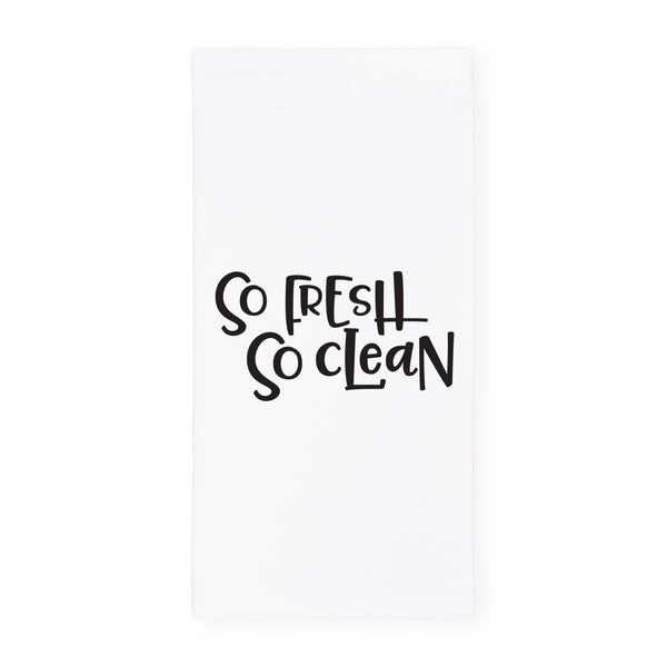 The Cotton and Canvas Co. So Fresh So Clean Kitchen Tea Towel