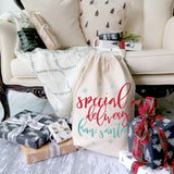 Special Delivery From Santa Christmas Santa Sack - The Cotton and Canvas Co.