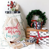 Special Delivery From Santa Christmas Santa Sack - The Cotton and Canvas Co.