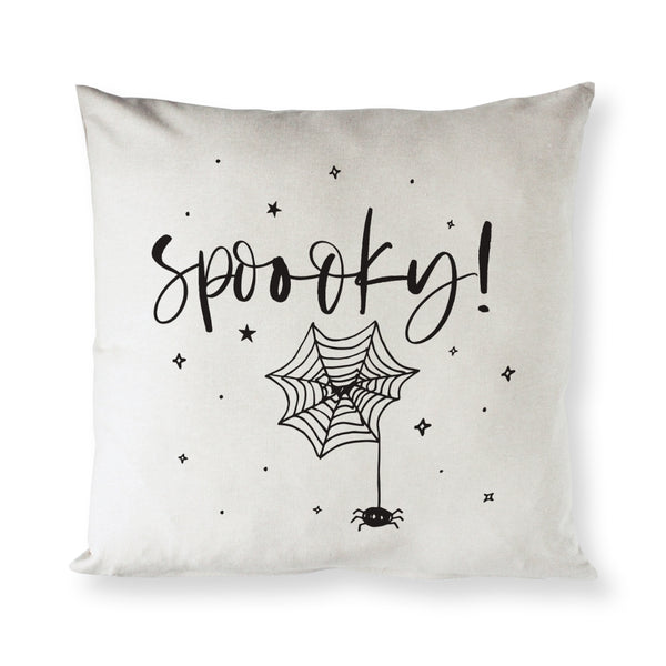The Cotton and Canvas Co. Spooky! Cotton Canvas Halloween Pillow Cover