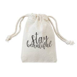 Stay Beautiful Wedding Favor Bags, 6-Pack - The Cotton and Canvas Co.