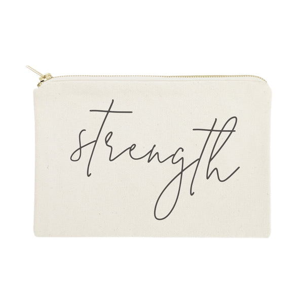 The Cotton and Canvas Co. Strength Cotton Canvas Cosmetic Bag