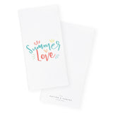 Summer Love Kitchen Tea Towel - The Cotton and Canvas Co.