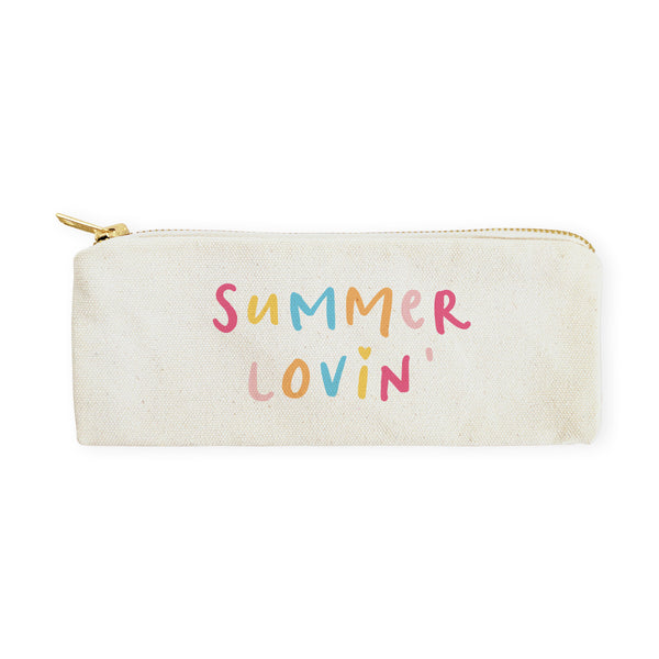 The Cotton and Canvas Co. Summer Lovin' Cotton Canvas Pencil Case and Travel Pouch