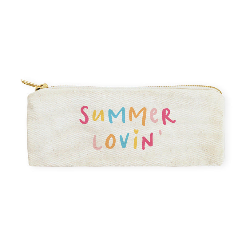 Keep it Simple Babe Canvas Pencil Case and Travel Pouch – The Cotton &  Canvas Co.