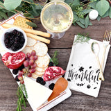 Thankful Cotton Canvas Muslin Napkins - The Cotton and Canvas Co.