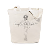 The Future is Female Cotton Canvas Tote Bag - The Cotton and Canvas Co.