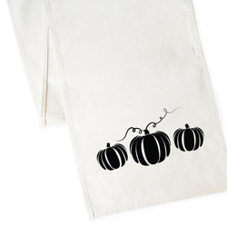 Pumpkin Cotton Canvas Table Runner - The Cotton and Canvas Co.