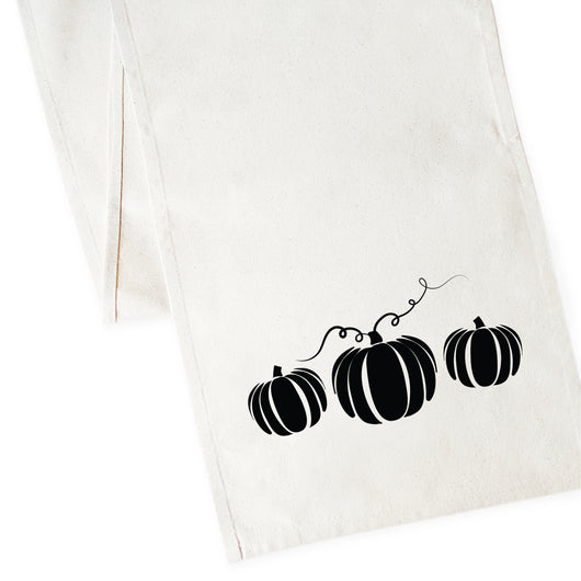 Pumpkin Cotton Canvas Table Runner - The Cotton and Canvas Co.