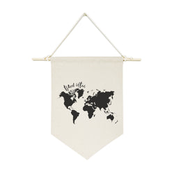 Travel Often Hanging Wall Banner - The Cotton and Canvas Co.