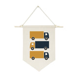 Cars and Trucks Hanging Wall Banner