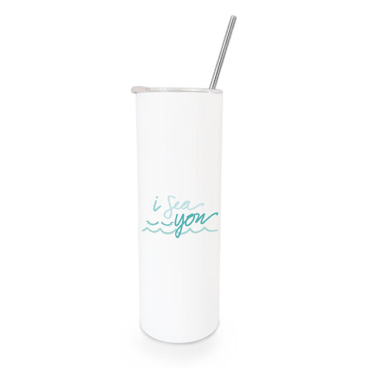 I Sea You Stainless Steel Summer Tumbler