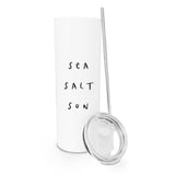 Sea Salt Sun Stainless Steel Summer Tumbler