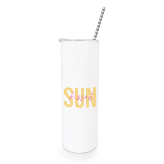 Sunkissed Stainless Steel Summer Tumbler