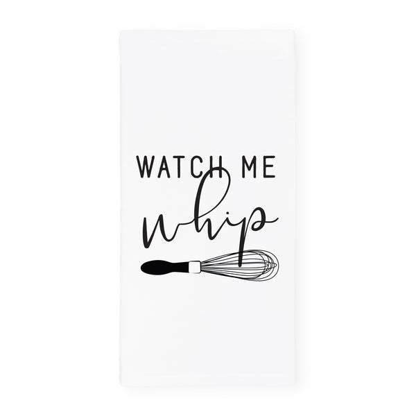 The Cotton and Canvas Co. Watch Me Whip Kitchen Tea Towel