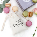 Wifey Wedding Favor Bags, 6-Pack - The Cotton and Canvas Co.