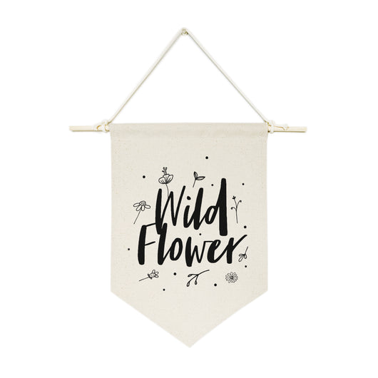 Wild Flower Hanging Wall Banner - The Cotton and Canvas Co.