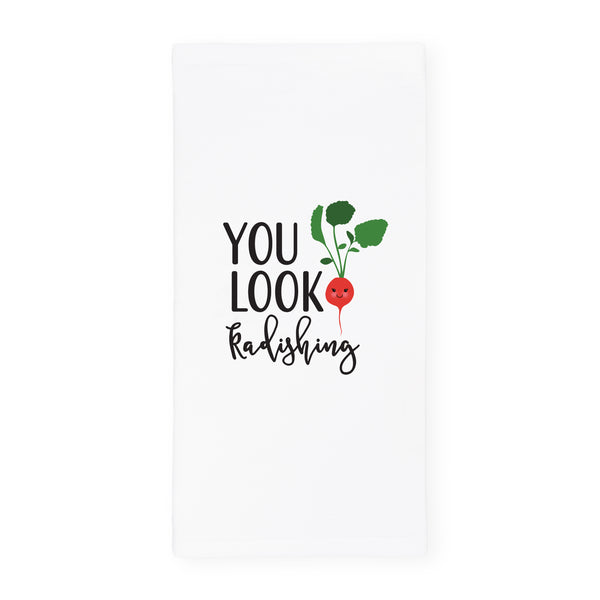 The Cotton and Canvas Co. You Look Radishing Kitchen Tea Towel