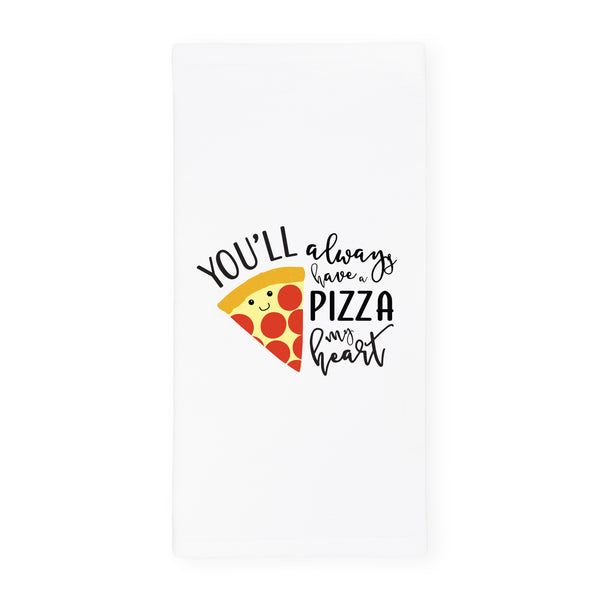 The Cotton and Canvas Co. You'll Always Have A Pizza My Heart Kitchen Tea Towel