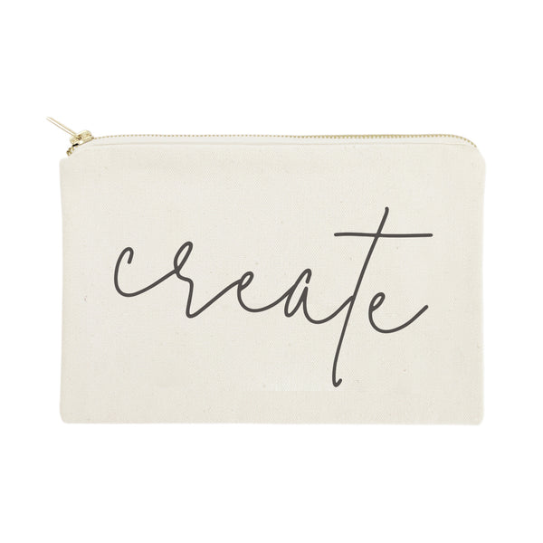 The Cotton and Canvas Co. Create Cotton Canvas Cosmetic Bag